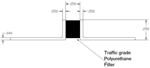 A drawing of the front side of a truck.