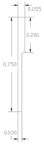 Technical drawing with labeled measurements.