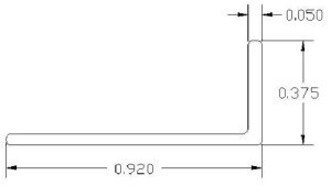 Technical drawing with dimension annotations.