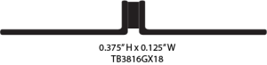 A black background with a white line on it