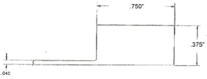 Technical drawing with dimensions in inches.