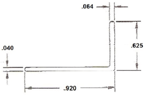 Technical diagram with measurements and lines.